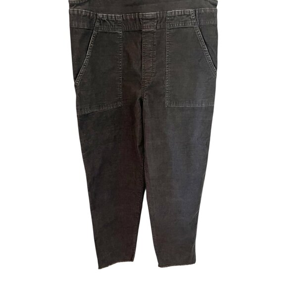 Aerie NEW Corduroy Overall In Charcoal Gray Size M - Picture 8 of 15